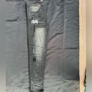 Mens Biker Jeans